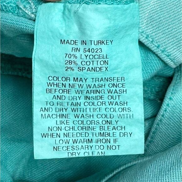 Women’s Turquoise GAP Jegging Jeans Size 14 - Picture 5 of 8
